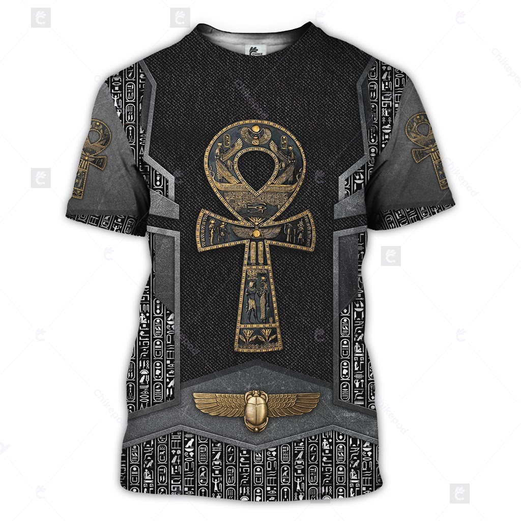 Ankh 3D All Over Printed Clothes BC48