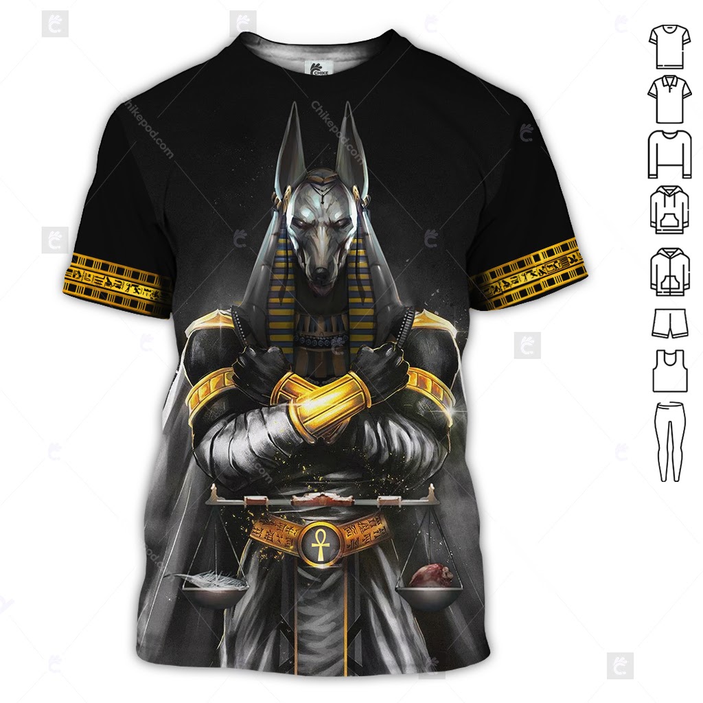 Anubis 3D All Over Printed Clothes CM570