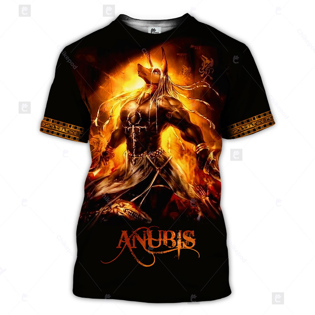 Anubis 3D All Over Printed Clothes MD003