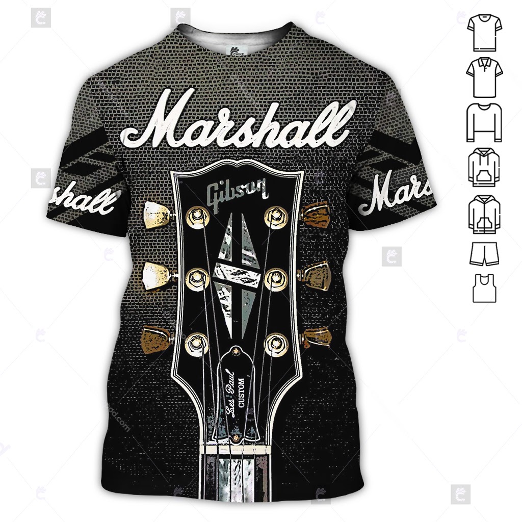 Guitar 3D All Over Printed Clothes BC770